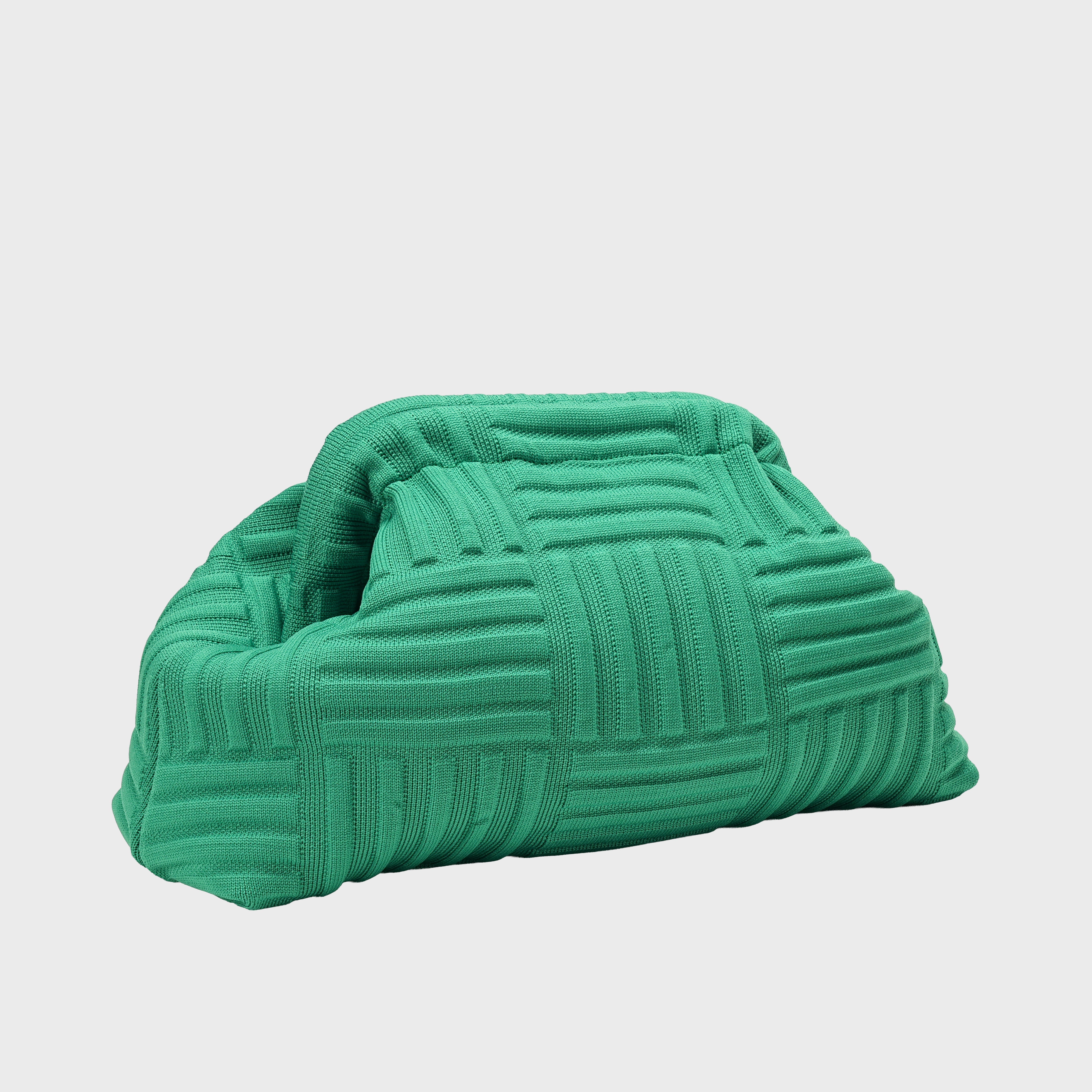 Bold Print Makeup Pouch - Green