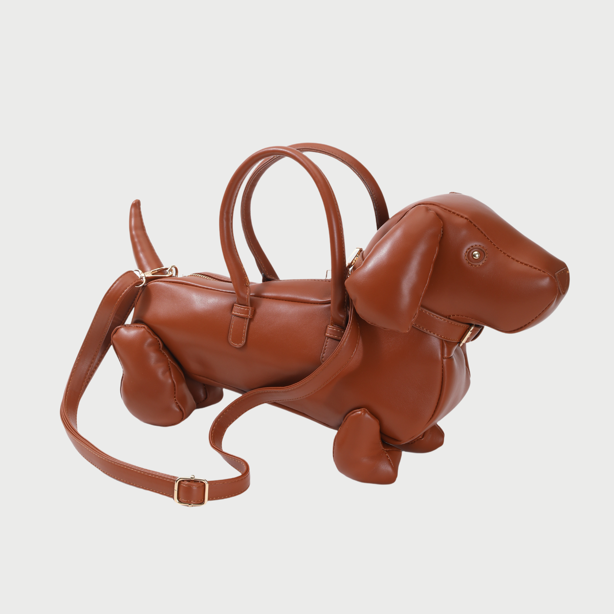 The Dachshund Bag - Brown