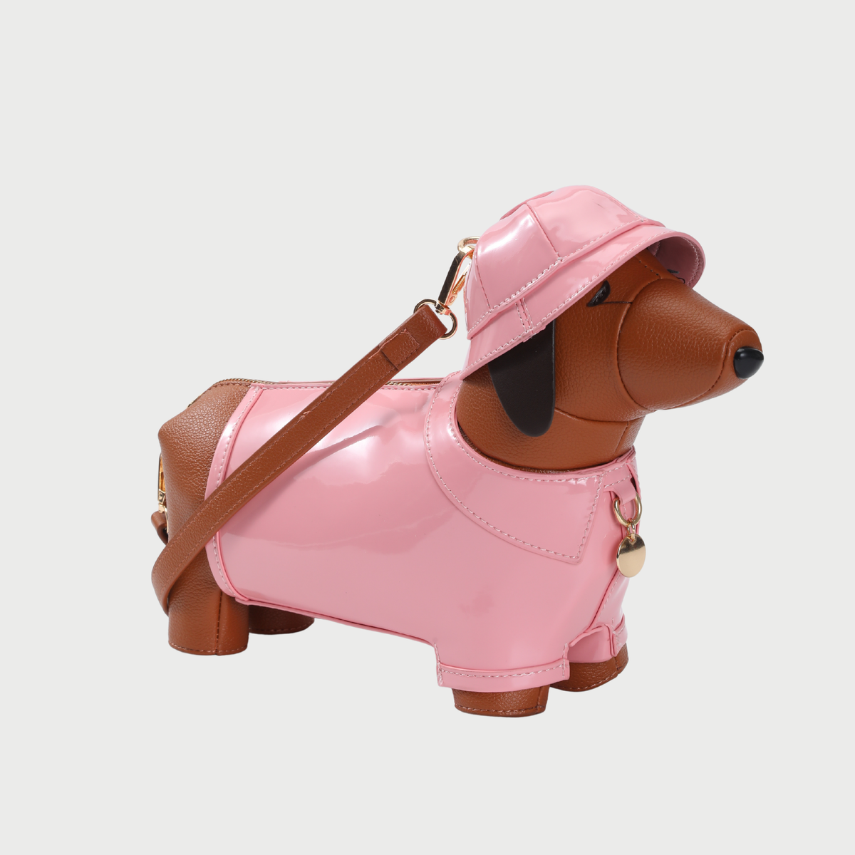 The Dressed Dachshund Bag - Pink