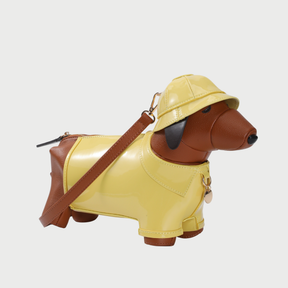 The Dressed Dachshund Bag - Yellow