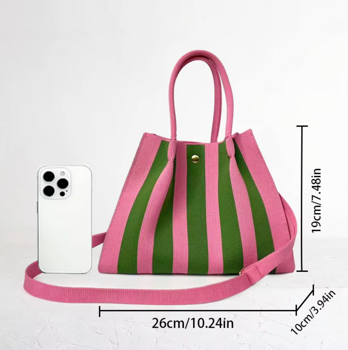 The Color Block Bag - Lifestyle