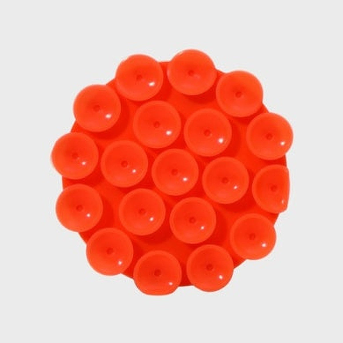 Round Suction Phone Sticker | Orange