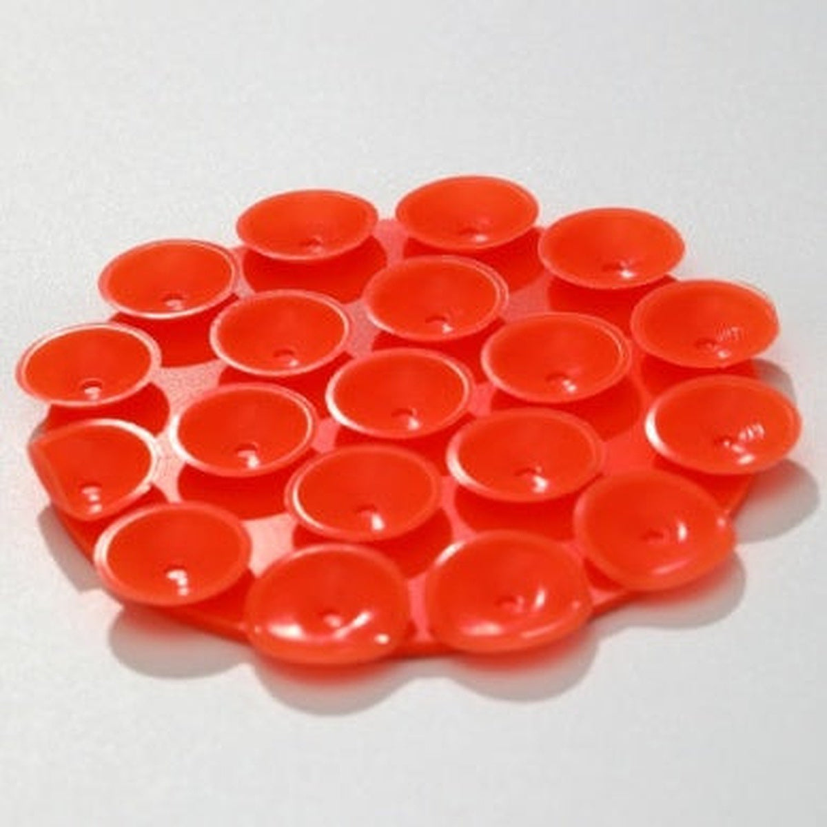 Round Suction Phone Sticker | Orange