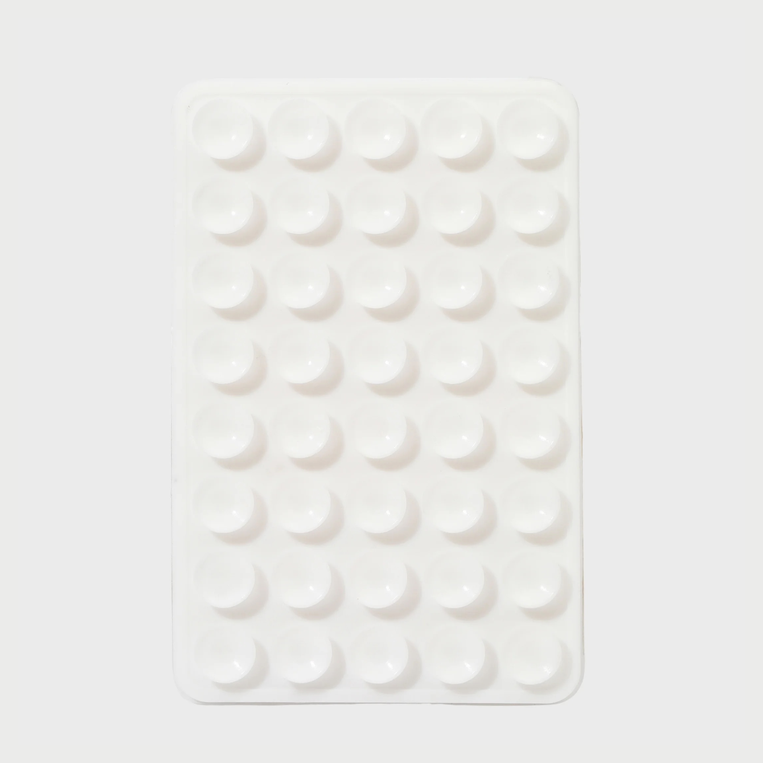 Double Suction Phone Sticker | White