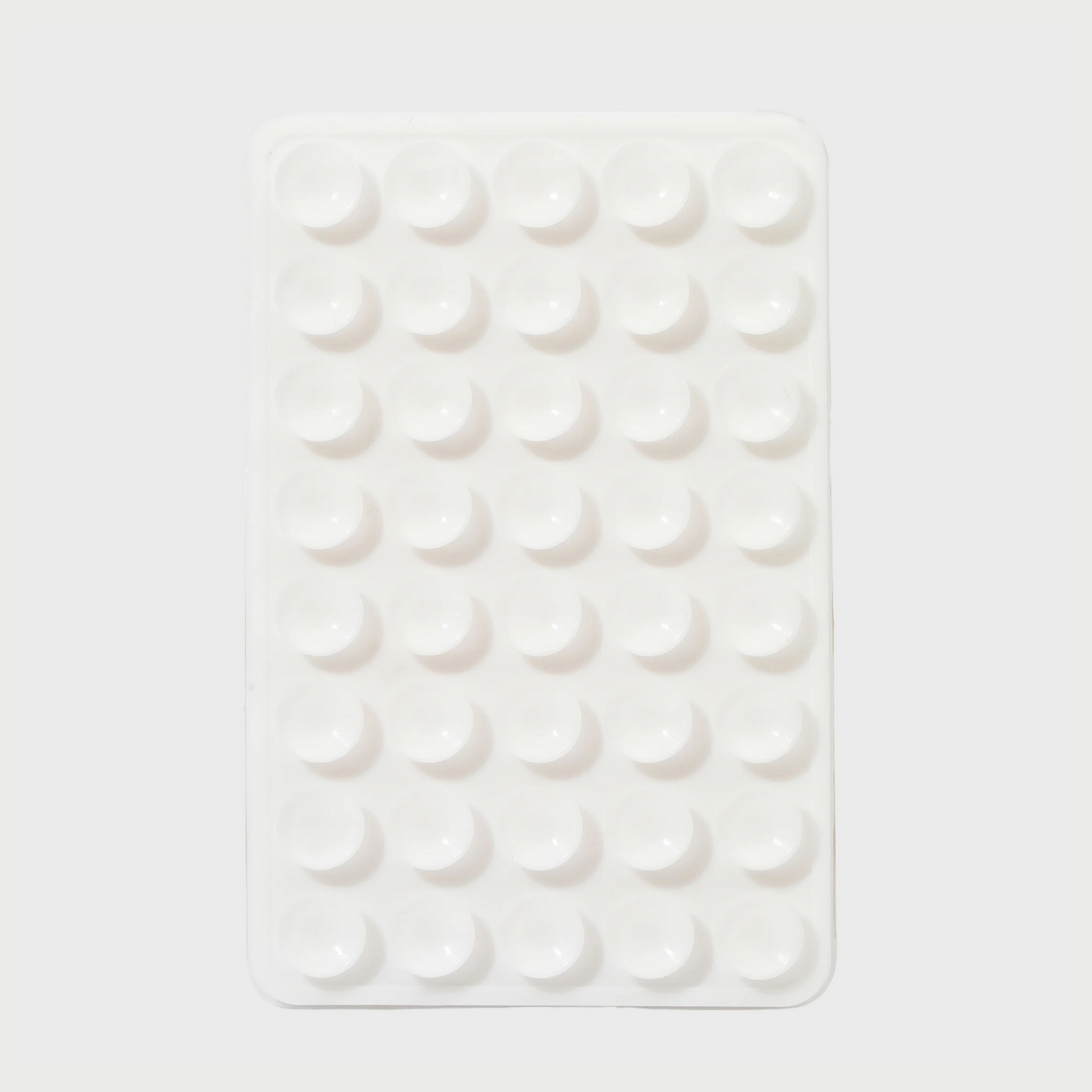 Double Suction Phone Sticker | White