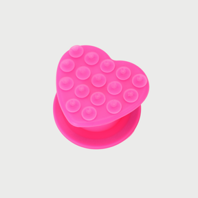 Heart Suction Phone Grip